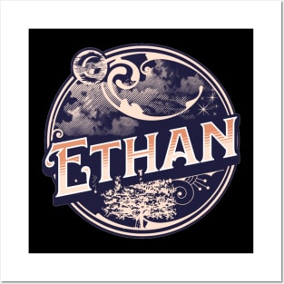 Ethan Name Tshirt Posters and Art